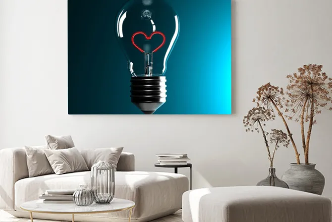 Obraz: Światło miłości