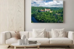 Obraz: Widok z góry na zamek