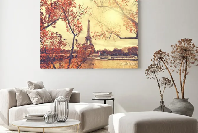 Obraz: Wieża eiffla w paryżu