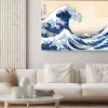 Obraz: Wielka fala w kanagawie inspirowane hokusai
