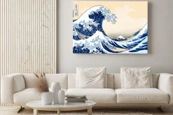 Obraz: Wielka fala w kanagawie inspirowane hokusai
