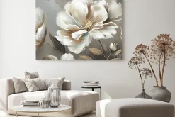 Obraz: Wiosenne białe kwiaty