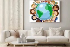 Obraz: Wszyscy zjednoczeni w świecie