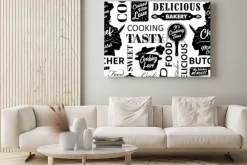 Obraz: Wzór z gotowania przedmiotów. ilustracji wektorowych