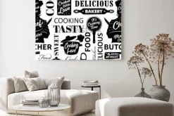 Obraz: Wzór z gotowania przedmiotów. ilustracji wektorowych