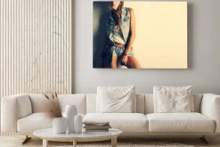 Obraz: Zdjęcie pięknej dziewczyny w stylu mody