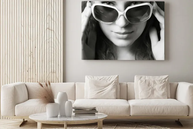 Obraz: Zdjęcie seksualnego piękna dziewczyna jest w stylu mody