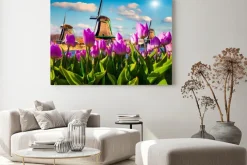 Obraz: Znany holenderski wiatraki