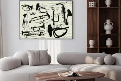 Plakat: Музыкальные инструменты