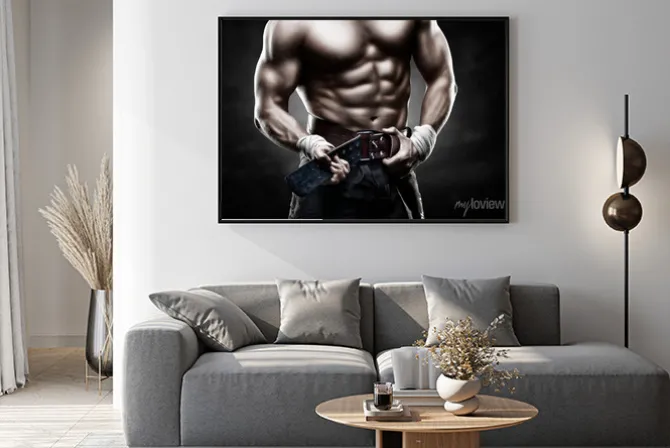 Plakat: Красивое мужское тело