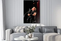 Plakat: 24 april, 2010 - moscow, russia - american rock band metallica