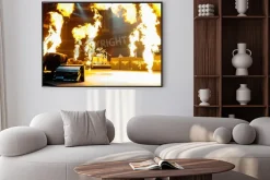 Plakat: 24 kwietnia 2010 - moskwa, rosja - amerykański zespół rockowy