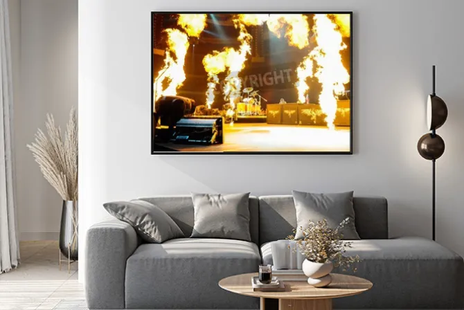 Plakat: 24 kwietnia 2010 - moskwa, rosja - amerykański zespół rockowy