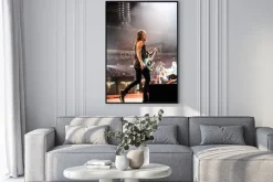 Plakat: 24 kwietnia 2010 - moskwa, rosja - amerykański zespół rockowy