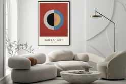 Plakat: Łabędź nr 17 abstrakcja hilma af klint