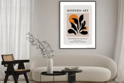 Plakat: Abstract modern poster. contemporary wall art decor, matisse