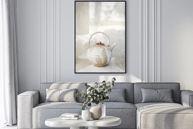 Plakat: Abstract tea