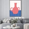 Plakat: Abstrakcyjny wazon nowoczesna ilustracja