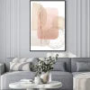 Plakat: Arrangements. blush, pink, ivory, beige watercolor illustration