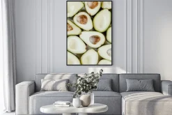 Plakat: Awokado zielone warzywa