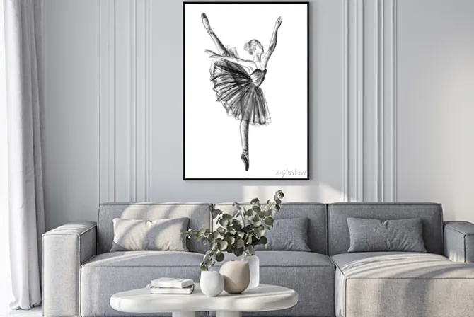 Plakat: Balerina