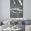 Plakat: City map stockholm, monochrome detailed plan, vector illustration