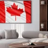 Plakat: 3d flaga kanada