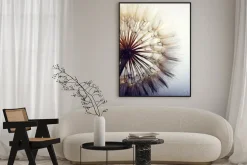 Plakat: Dmuchawiec na jasnym tle