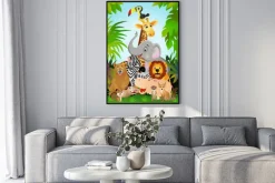 Plakat: Dziki kreskówka