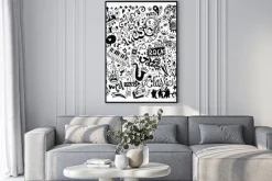 Plakat: Gryzmoły w zeszycie