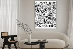 Plakat: Gryzmoły w zeszycie