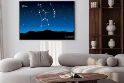 Plakat: Gwiazdozbiór oriona