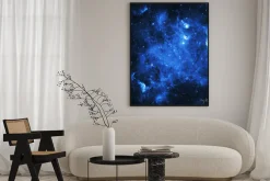 Plakat: Gwiazdy w przestrzeni kosmicznej