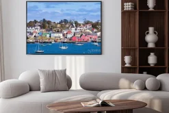 Plakat: Historyczne lunenburg port kanada nowa szkocja ns