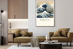 Plakat: Hokusai wielka fala w kanagawie