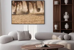 Plakat: Hoof dust