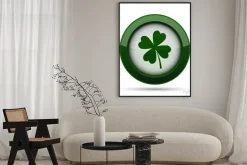 Plakat: Ikona clover