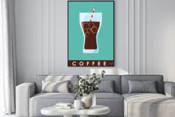 Plakat: Ikona coffe projekt