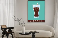 Plakat: Ikona coffe projekt
