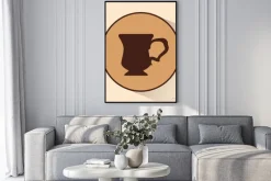 Plakat: Ikona coffe projekt