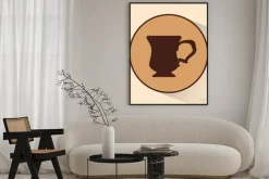 Plakat: Ikona coffe projekt