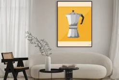 Plakat: Ikona coffe projekt