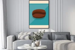 Plakat: Ikona coffe projekt