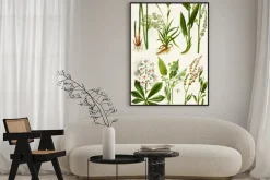 Plakat: Ilustracja kolor kwiatów w akwareli obrazy