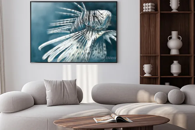 Plakat: Ilustracja z cyfrowym skorpeny tabletu niebezpiecznej,