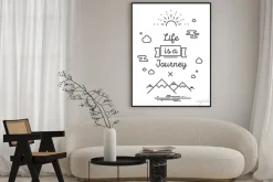 Plakat: Inspirujące i romantyczny cytat. wektor izolowane typografia