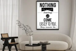 Plakat: Inspirujący cytat vector.