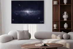 Plakat: Jasne galaktyki