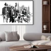 Plakat: Jazz band w nowym jorku