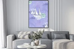 Plakat: Jednolite fale patt statki